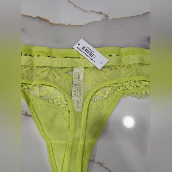 Adore Me Green Thong Panty - Picture 6 of 8